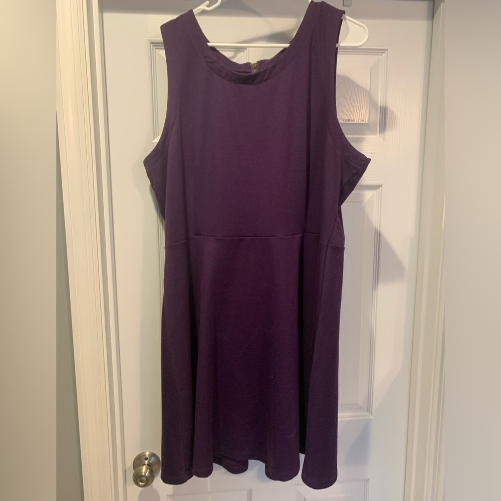 Purple dress